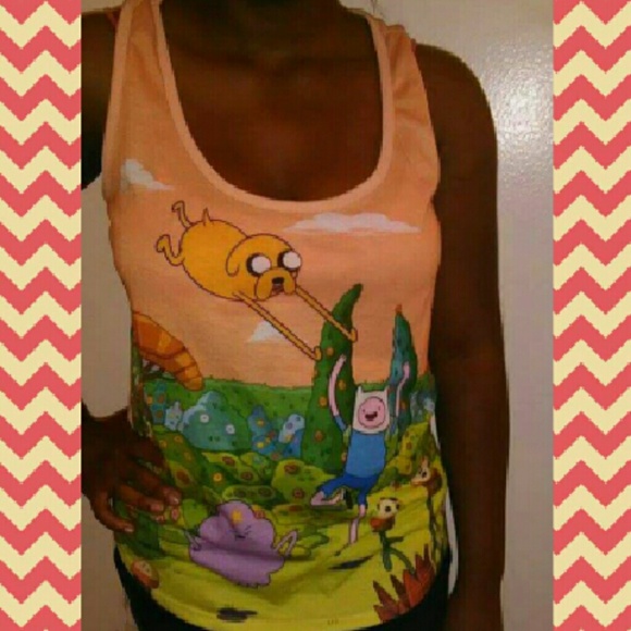 Flowy Adventure Time Tank