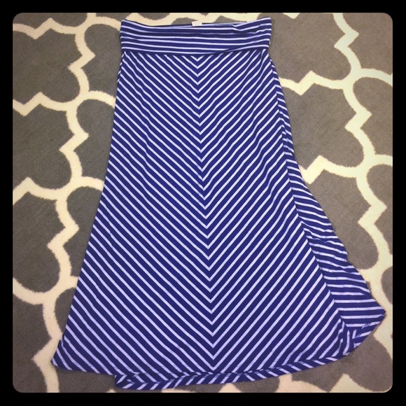 Mossimo striped maxi skirt