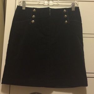 Corduroy skirt