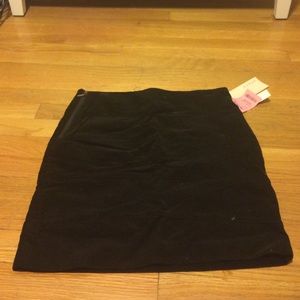 Black Corduroy skirt