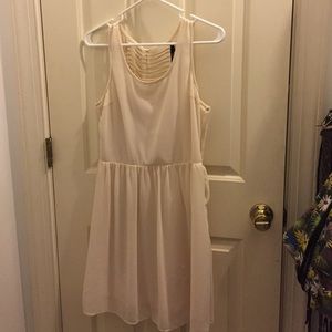 Cream dress
