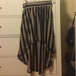 High low skirt