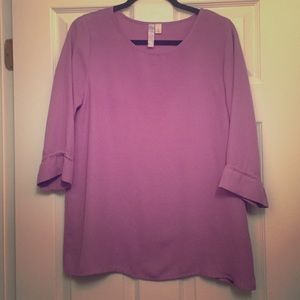 Purple blouse