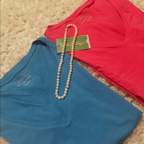 Two BNWT Lilly Pulitzer T-shirt (small)
