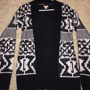 Mossimo open front cardigan