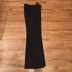 Boot cut black dress pants