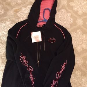 Harley Davidson Pink Label Activewear Hoodie