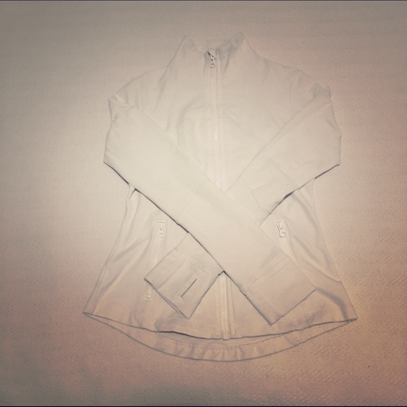 Lululemon Define Jacket White Denim