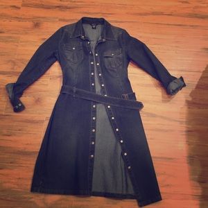Denim dress
