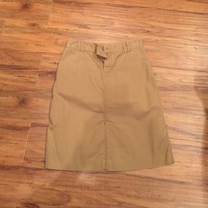 Gap Khaki Skirt
