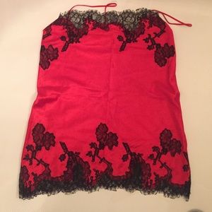 Red and black Victoria's Secret nightie