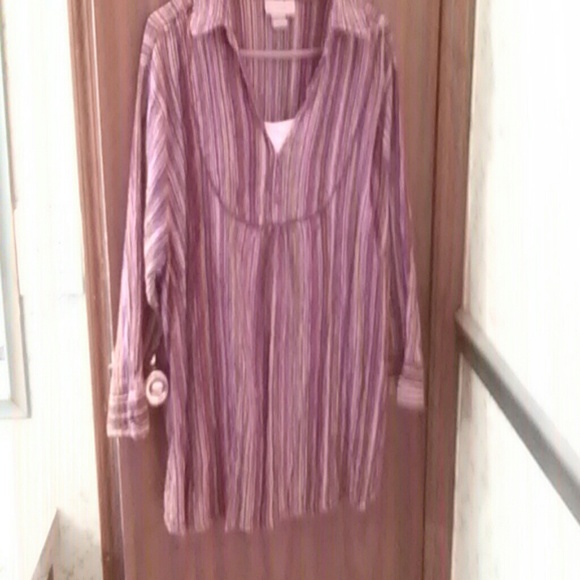 3/4 sleeve blouse purple blouse