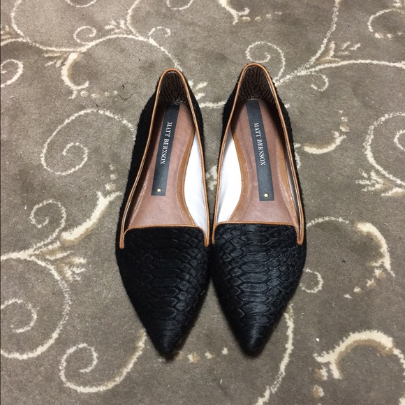 Matt Bernson Pointy Toe Gauloise Flat