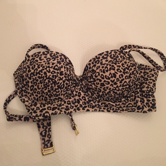 Leopard swim top from Target
