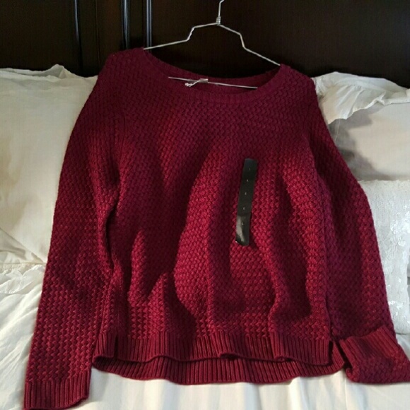Banana Republic Burgundy Red Sweater