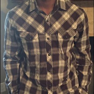 Express Men's fitted button down