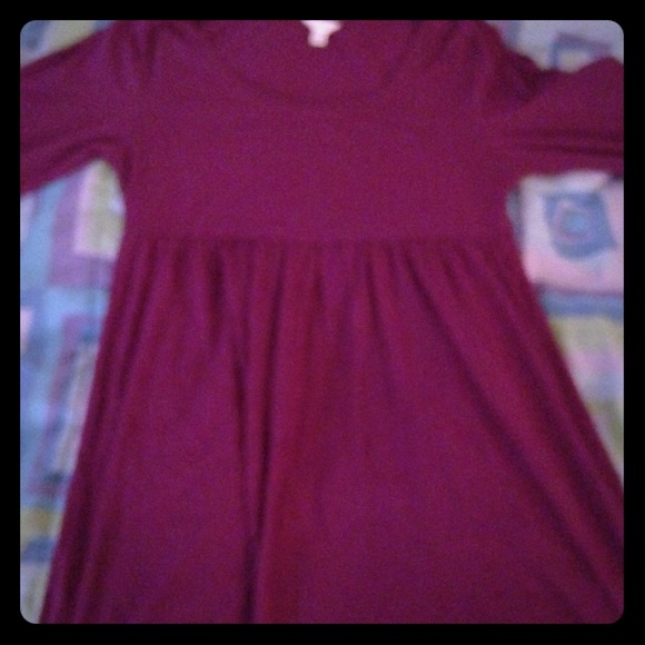 Forever 21 Wine Colored Dress