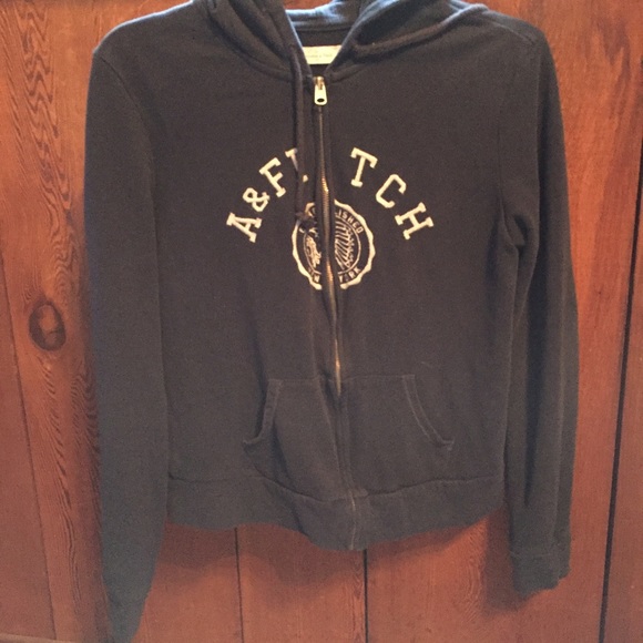 Abercrombie front zip hoddie