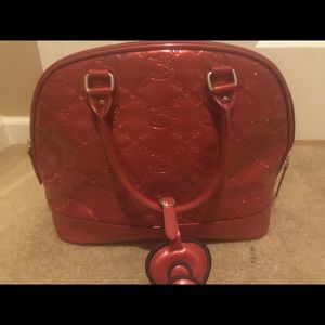 Hello kitty embossed large tote