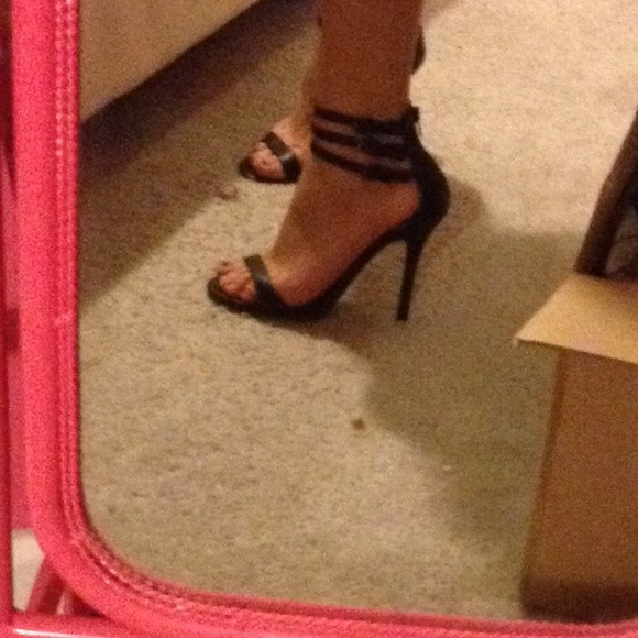 Black heels