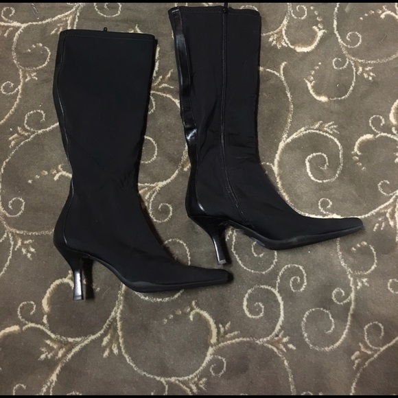 Nine West black knee high boots