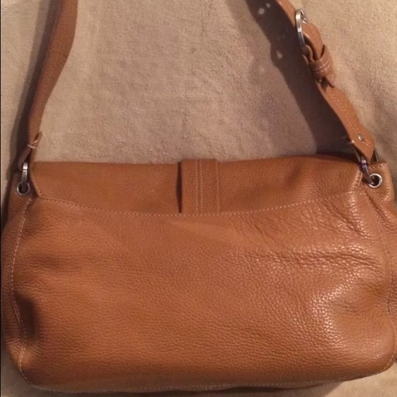 Cole haan light brown saddle bag - Picture 2 of 4