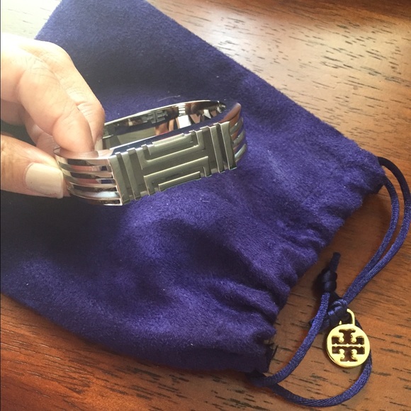 Tory Burch Fitbit Metal Hinged Bracelet- BRAND NEW