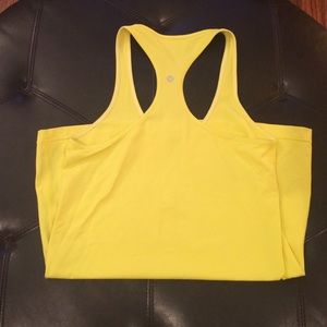 Lululemon racer back tank, size 10