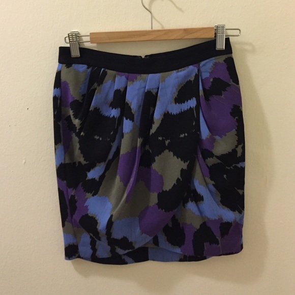 Banana Republic multi-print skirt