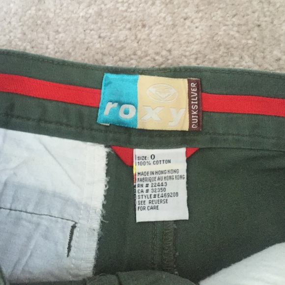 Roxy green daisy dukes - Picture 3 of 5