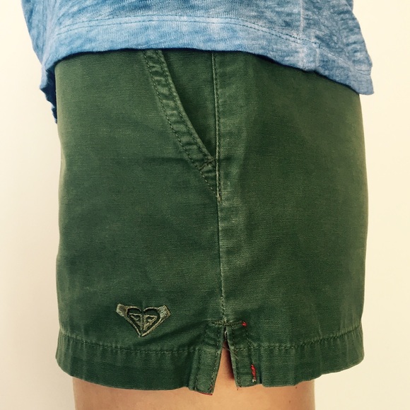 Roxy green daisy dukes - Picture 4 of 5
