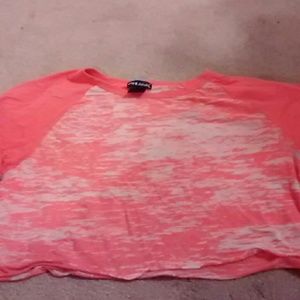 Flowing crop top