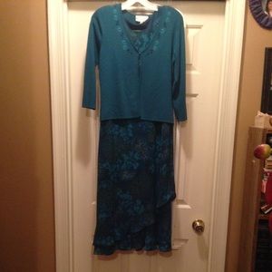 Dress with jacket