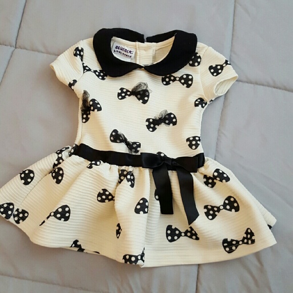 Baby girl bow top