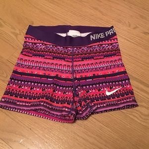 Nike pro dri fit shorts