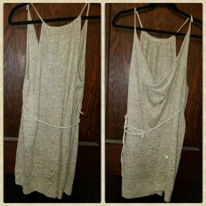 Sweater tank top