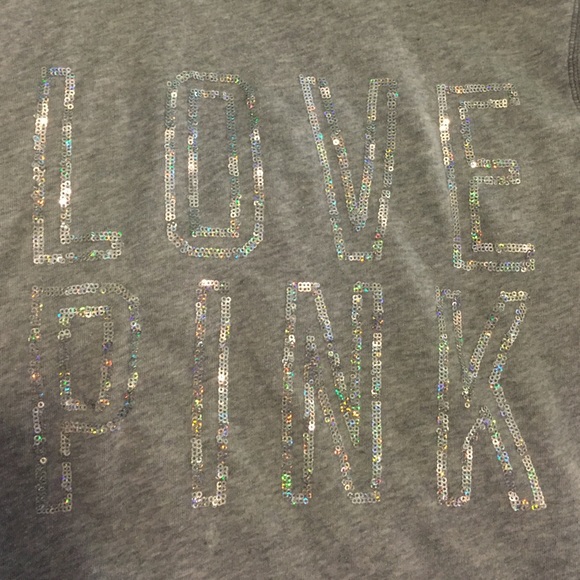 PINK Glitter Sweatshirt - Picture 4 of 4