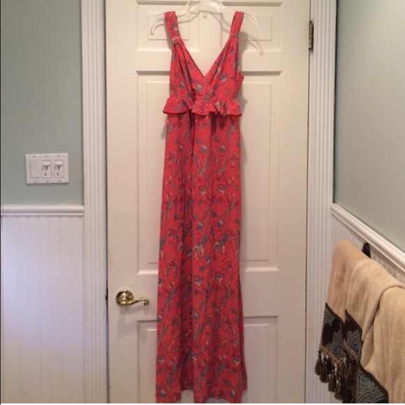 100% Silk Maxi by French Connection Size 0