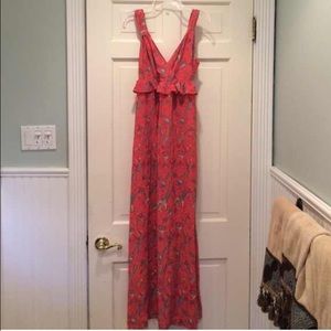 100% Silk Maxi by French Connection Size 0