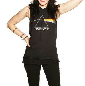 A vintage sleeveless Pink Floyd T-shirt