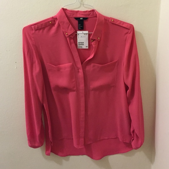 H&M Pink Blouse