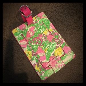 BN Lilly Pulitzer luggage garment suitcase tag