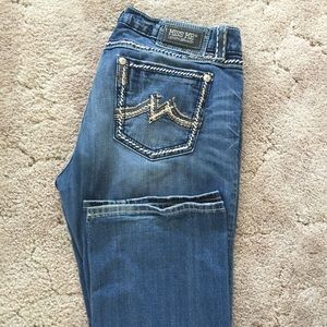 Authentic Miss Me easy boot fit