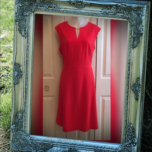 Gorgeous red Tahari dress from Macy's