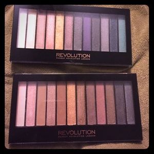 Makeup Revolution Eyeshadow Palettes