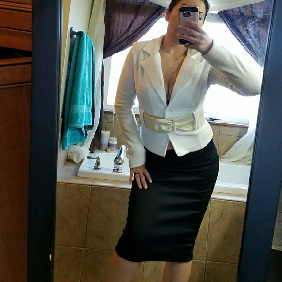Pea coat blazer