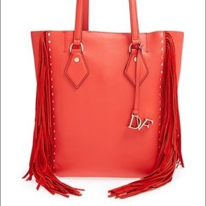 DVF fringe tote