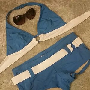 Two piece bathing suit