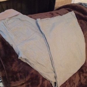 Adorable wide leg linen pants
