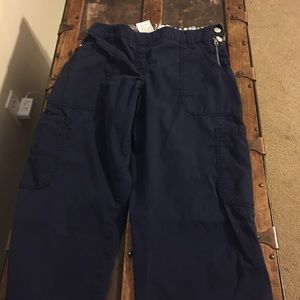 Koi scrub bottoms navy blue